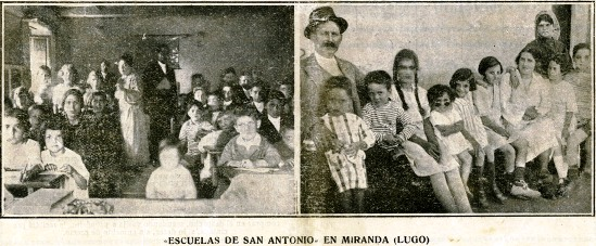 Escuelas de S. Antonio - Miranda - Lugo